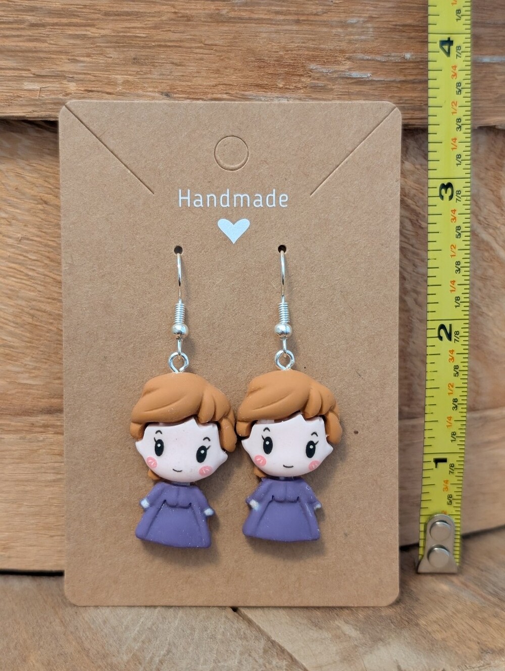 Disney's Frozen Anna Earrings NEW
